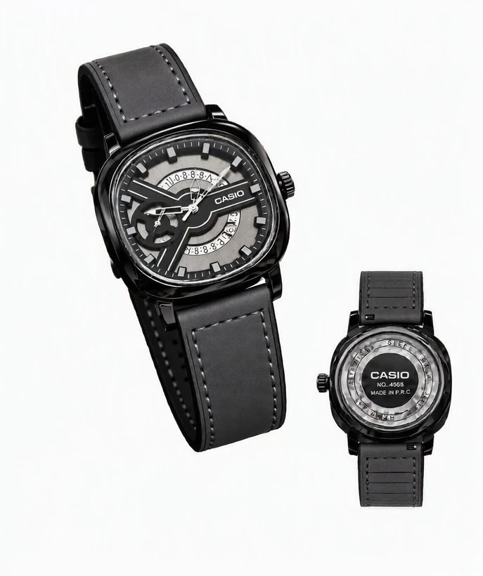 ساعت مچی مردانه کاسیو رنگ دودی CASIO 4565