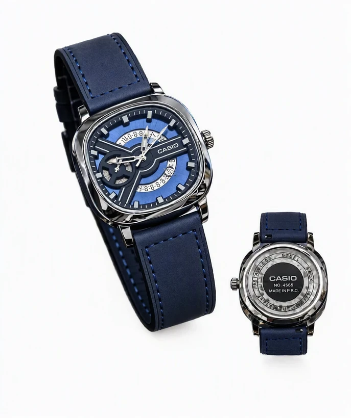 ساعت مچی مردانه کاسیو رنگ سرمه ای CASIO 4565